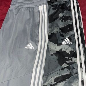 Two pairs of women’s Adidas joggers